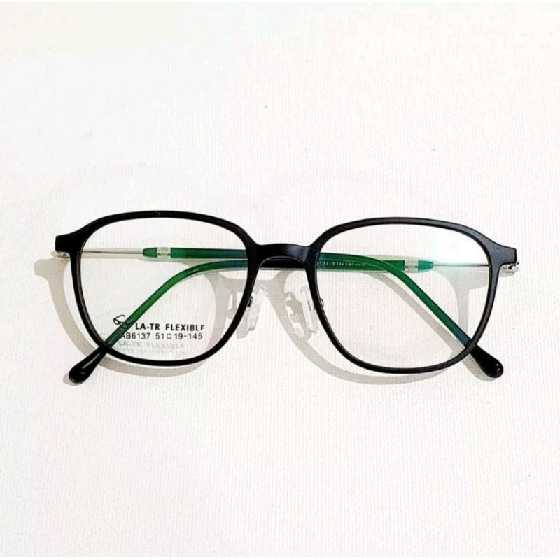 Frame+Lensa Minus Antiradiasi , Kacamata 6137
