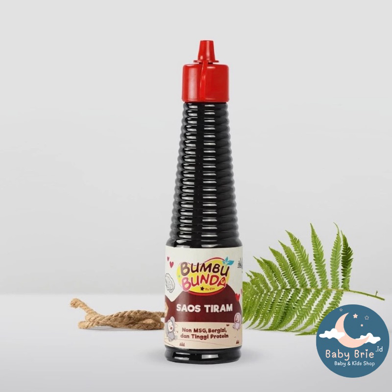 

BUMBU BUNDA Saos Tiram | Saos Teriyaki MPASI Non MSG 150ml | Bumbu Bunda by Elia Non Msg