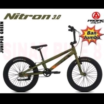 Sepeda BMX PACIFIC NITRON Ban Besar 3.0 Uk - 20 inch