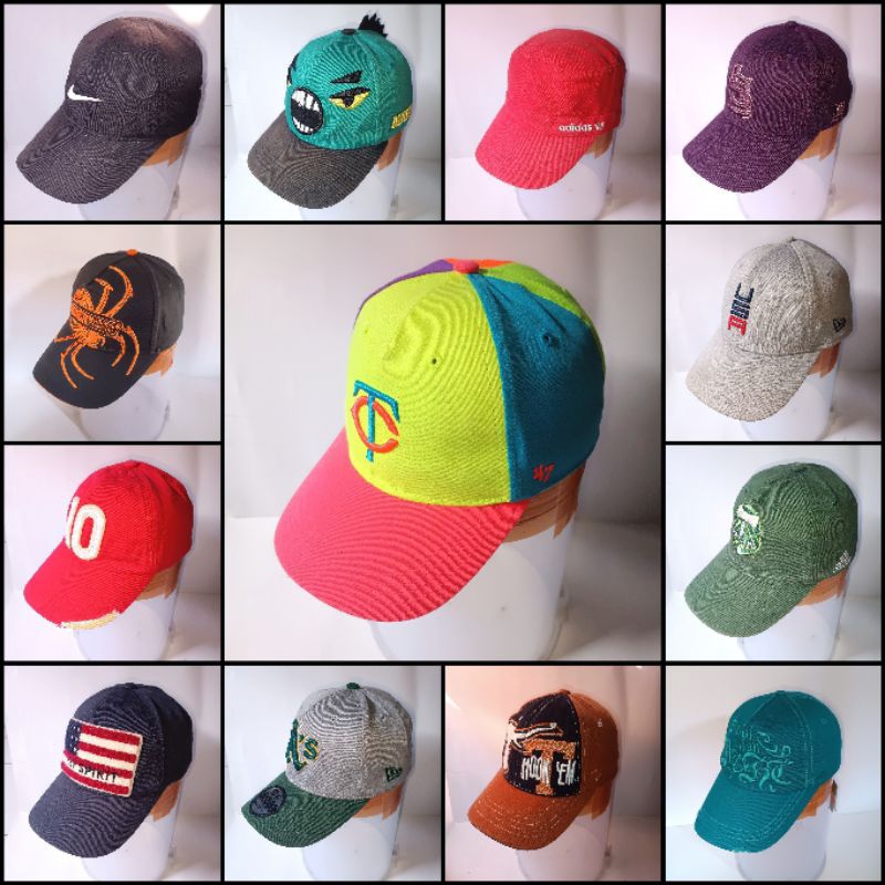 Topi Keren - TOPI second Branded (Under 100) | Puma FILA etc.