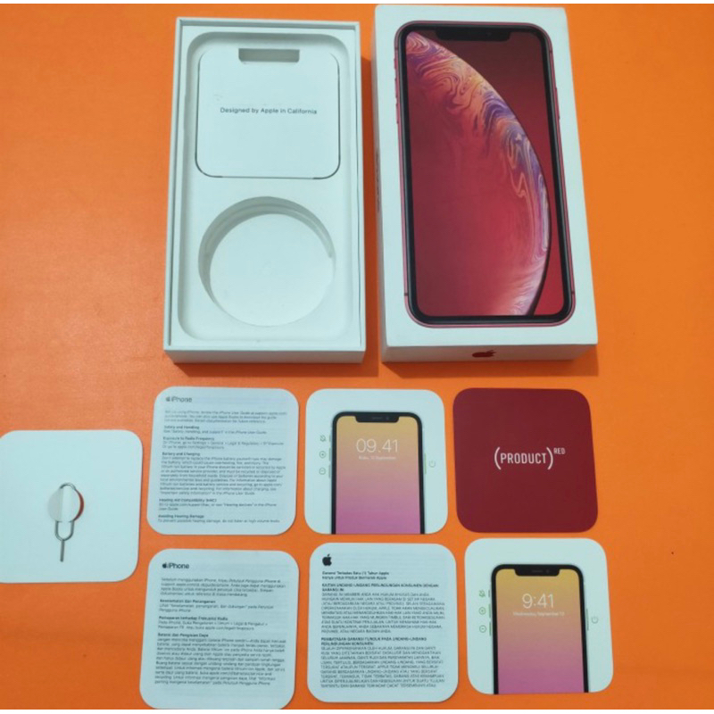 Dus Box iPhone XR 128GB Red iBox Original 100% Copotan