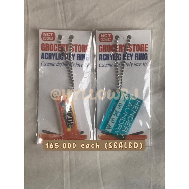 NCT Ccomaz Keychain Winwin Hendery SEALED Wayv Offical Merchandise