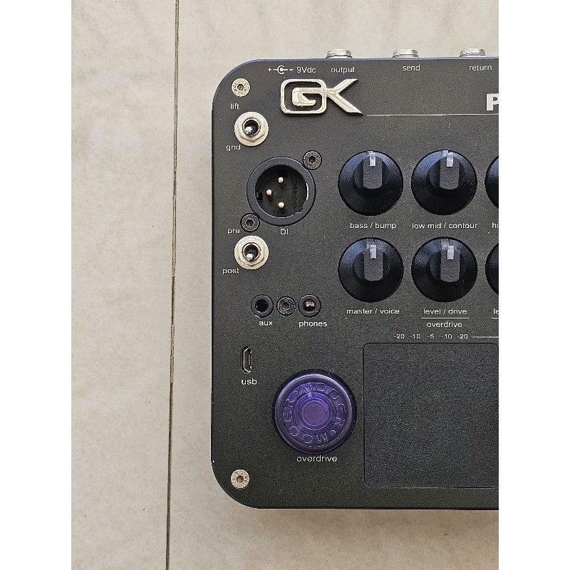 Gallien Krueger Plex / GK Plex / Bass Preamp / Efek / Effect
