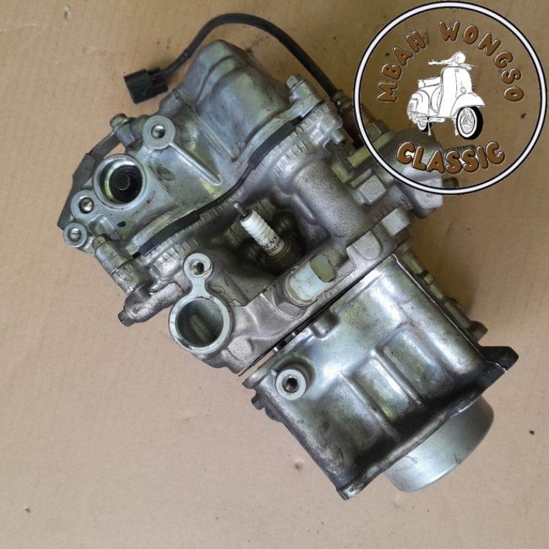 BLOK HEAD CYLINDER SEHER PISTON HEAD BLOCK HEAD DEKSEL YAMAHA LEXI 125 ORIGINAL