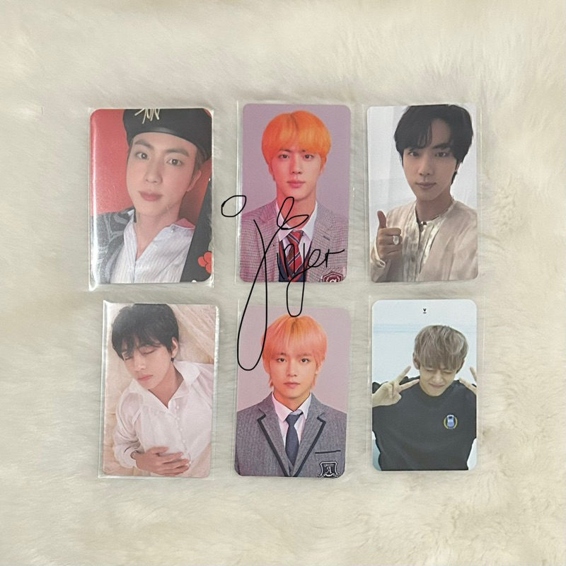 photocard seokjin taehyung v jin pc bts dicon baret answer l love proof compact tear orul official