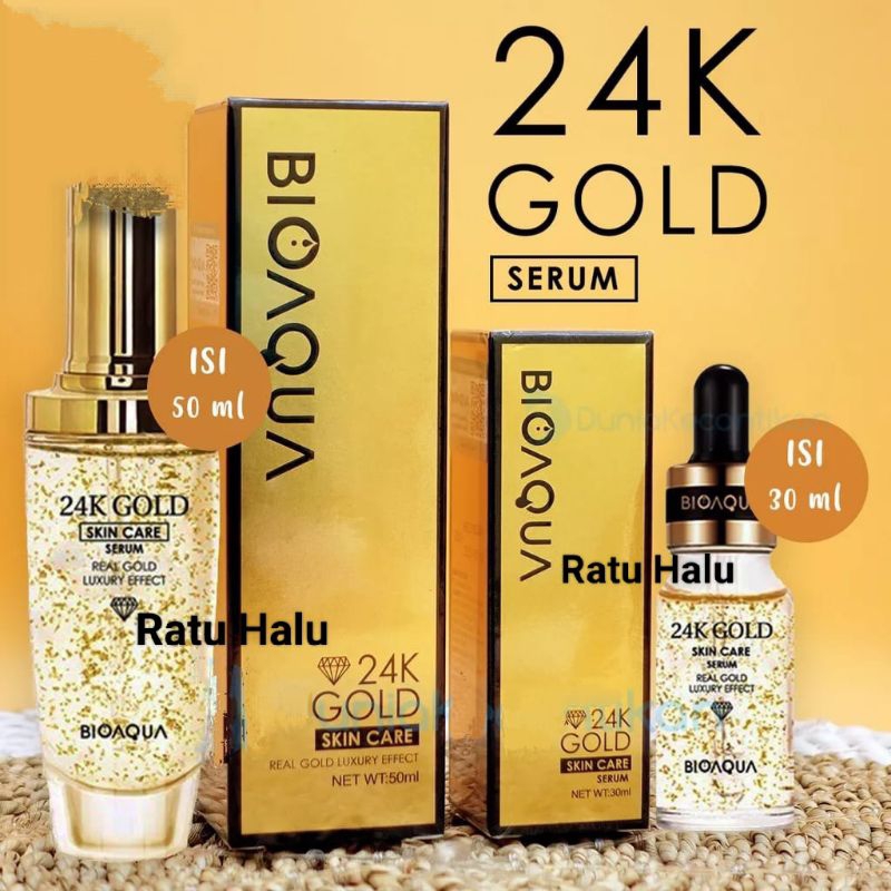 Bioaqua Serum 24K Gold Skincare Original BPOM