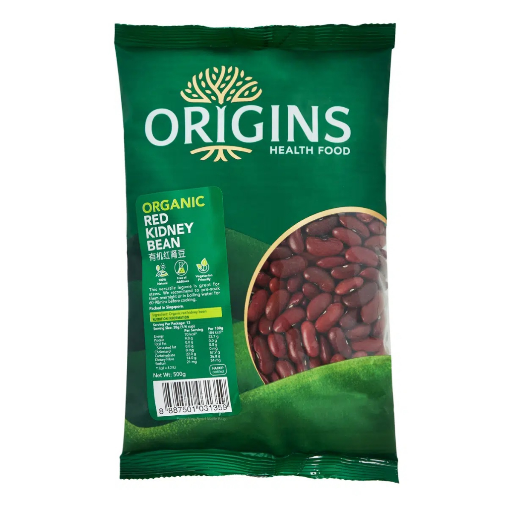 

Origins Healthfood Organic Red Kidney Bean 500g