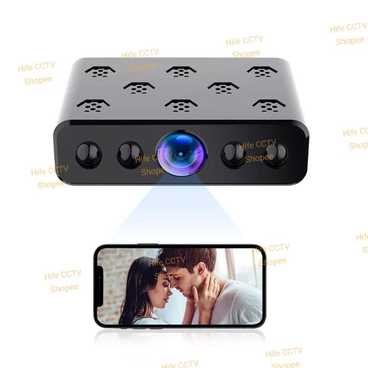 CCTV Mini App IWFCam Nirkabel 1080P Kamera Pengintai Camera Rahasia