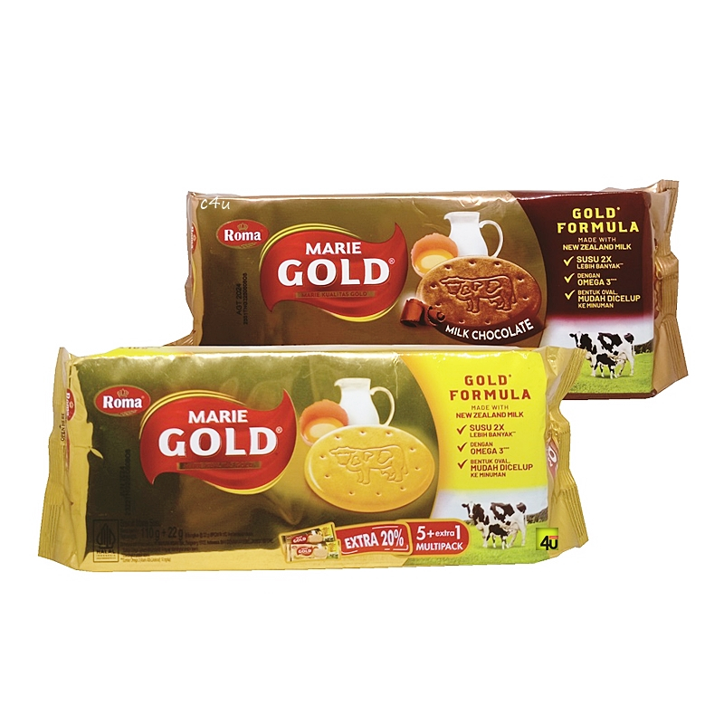 

ROMA Marie Gold - Kemasan SEDANG - Isi 5 sachet