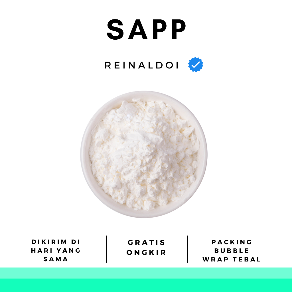 

SAPP Sodium Acid Pyrophosphate Food Grade 100 GR