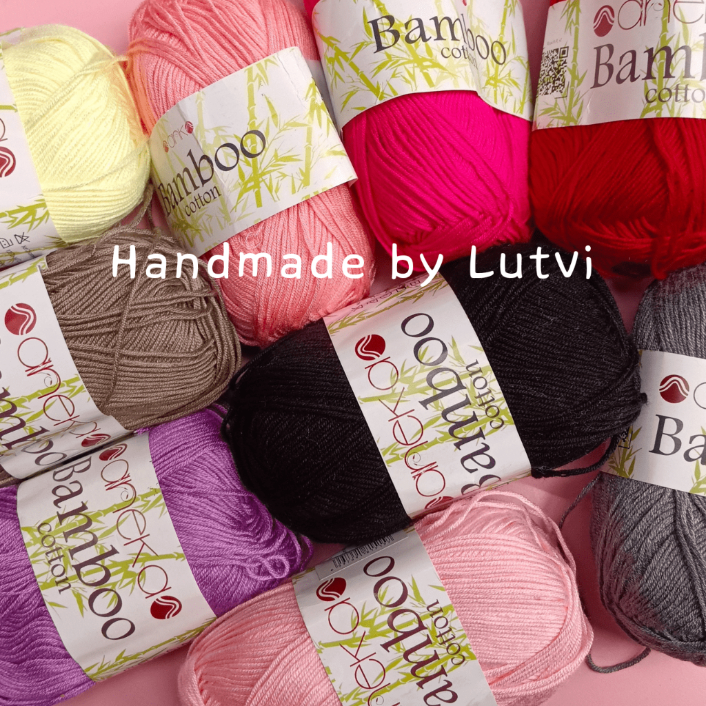 Benang katun bambu | benang bamboo | bamboo cotton yarn | crochet yarn | benang wearable | benang ra