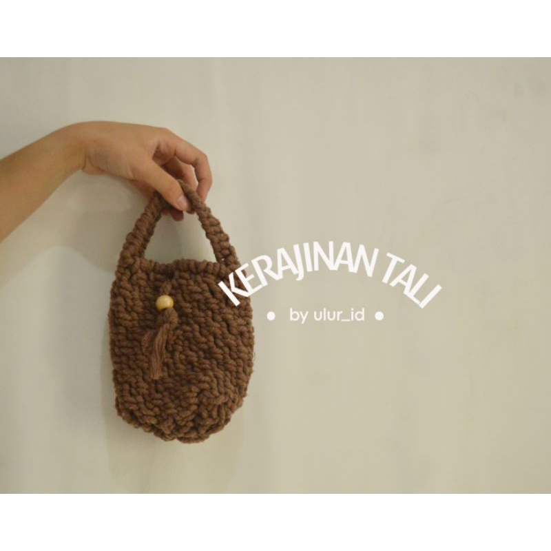 Bag macrame/ Hand bag Macrame/ Tas jinjing Macrame