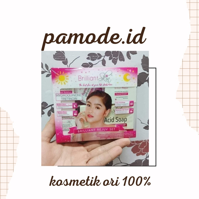 Brilliant skincare rejuv set kemasan baru