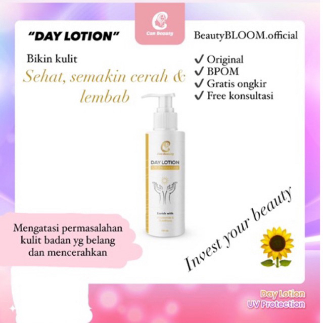 DAY LOTION body lotion CanBeauty (original BPOM)