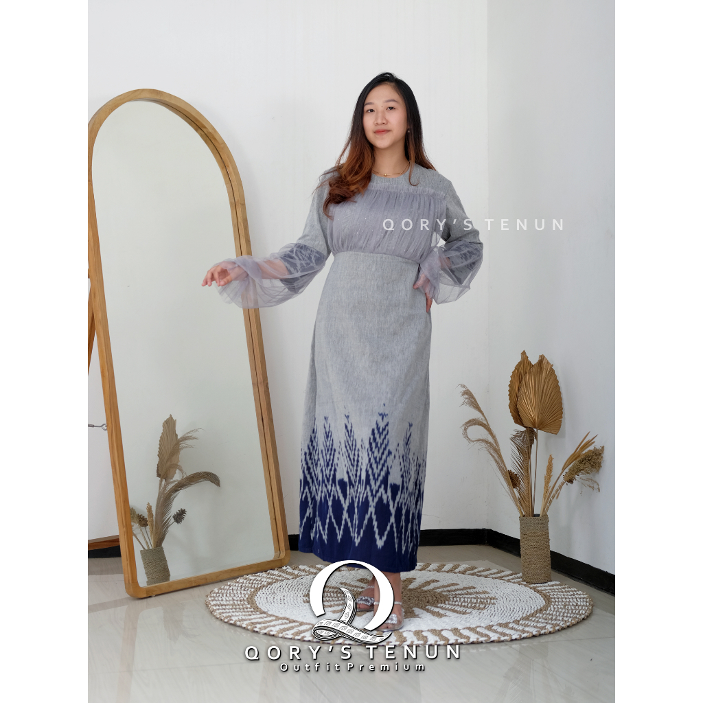 Dress Tenun Wanita Jepara