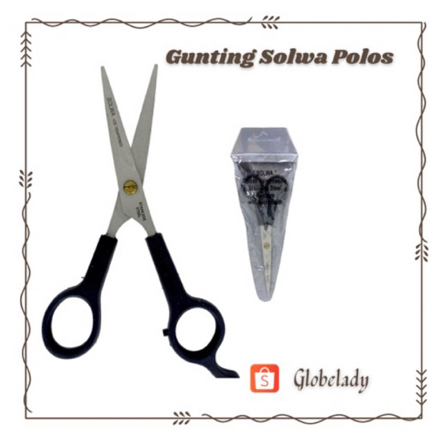 

Gunting Solwa Polos 6 Inci