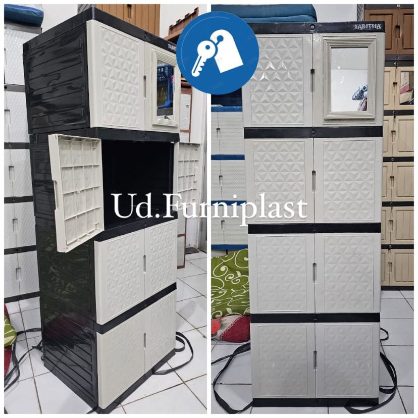 LEMARI PAKAIAN LEMARI KACA KUNCI LEMARI PLASTIK