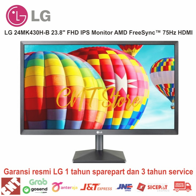 Monitor LG 24MK430H-B 23.8" FHD IPS Monitor AMD FreeSync™ 75Hz HDMI