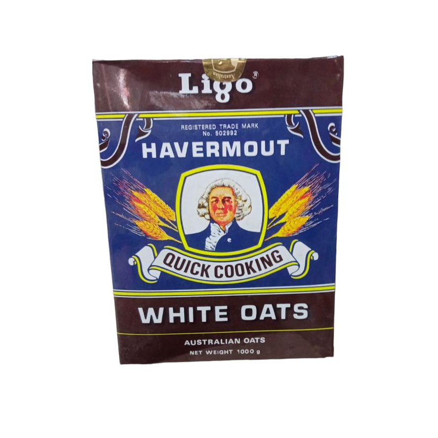 

LIGO HAVERMOUT WHITE OATS 1000g/ Quick Cooking