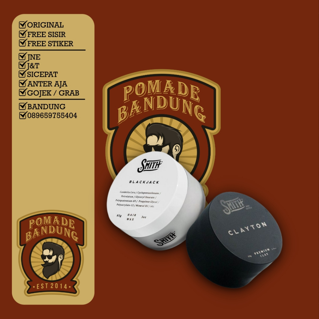 SMITH BLACKJACK | CLAYTON - POMADE SMITH