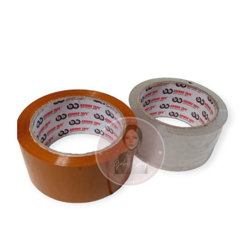 

LAKBAN BENING/COKLAT 45 MM x 100 YARD BY KHINKO TAPE