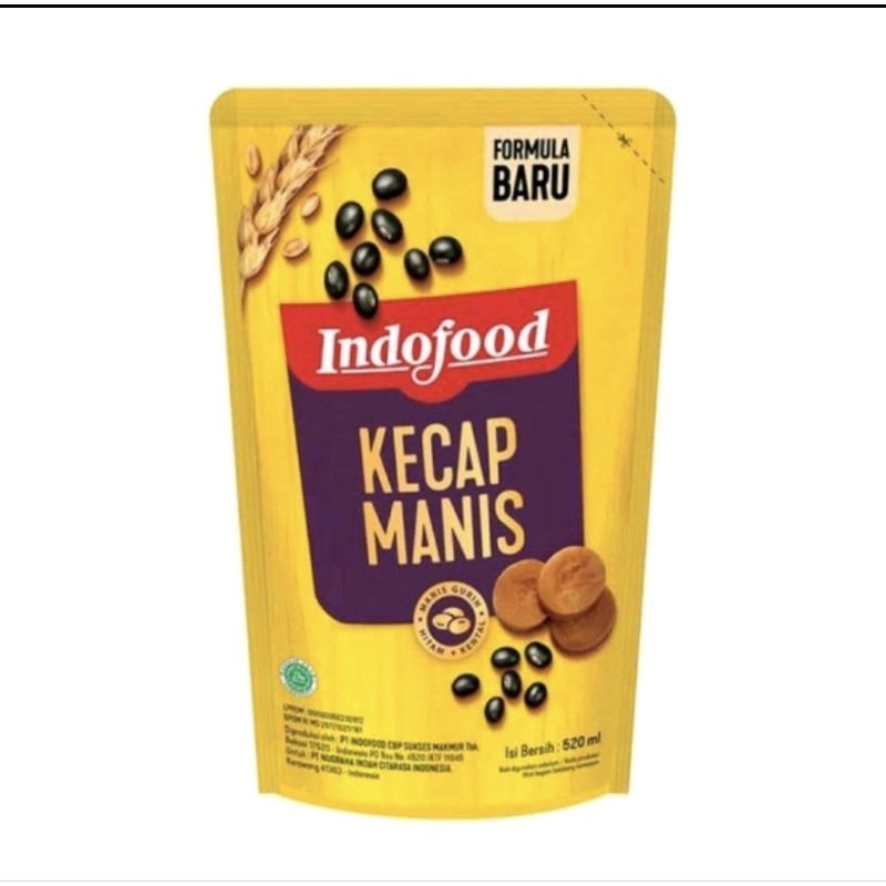 

Kecap indofood manis dan gurih 520ml