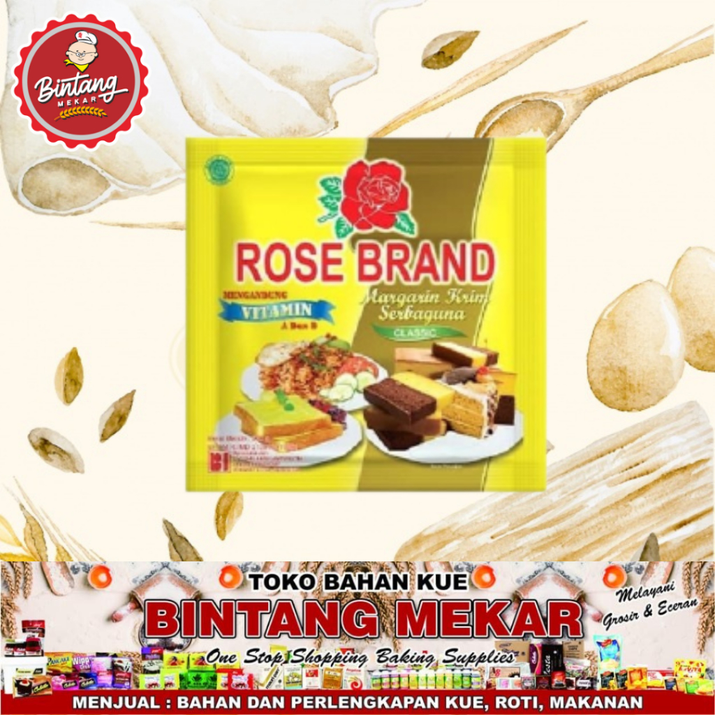 

ROSEB MARGARIN SACHET 200GR
