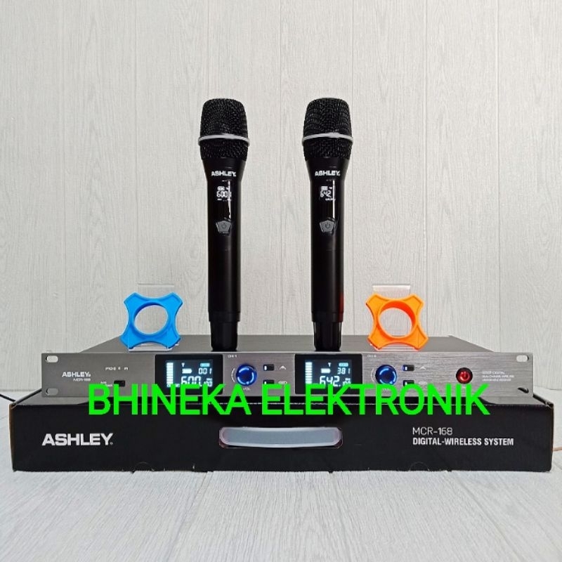 MIC WIRELESS ASHLEY MCR168 / MCR 168 , ASHLEY MC PRO , ASHLEY COMBO WITH ANTI FEEDBACK FUNCTION ORIG