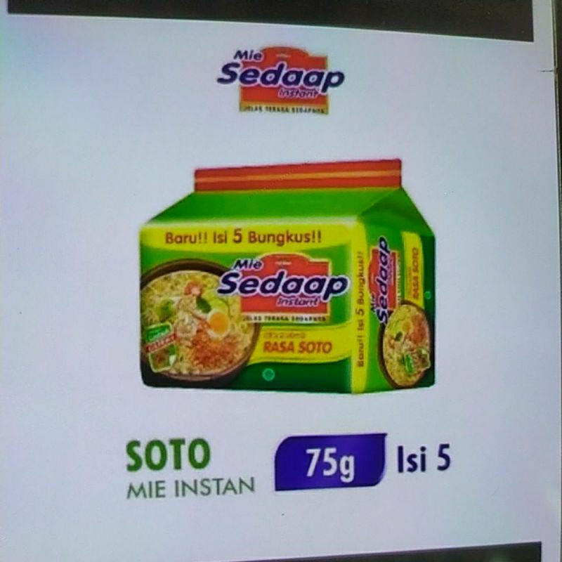 

mie sedap soto pack