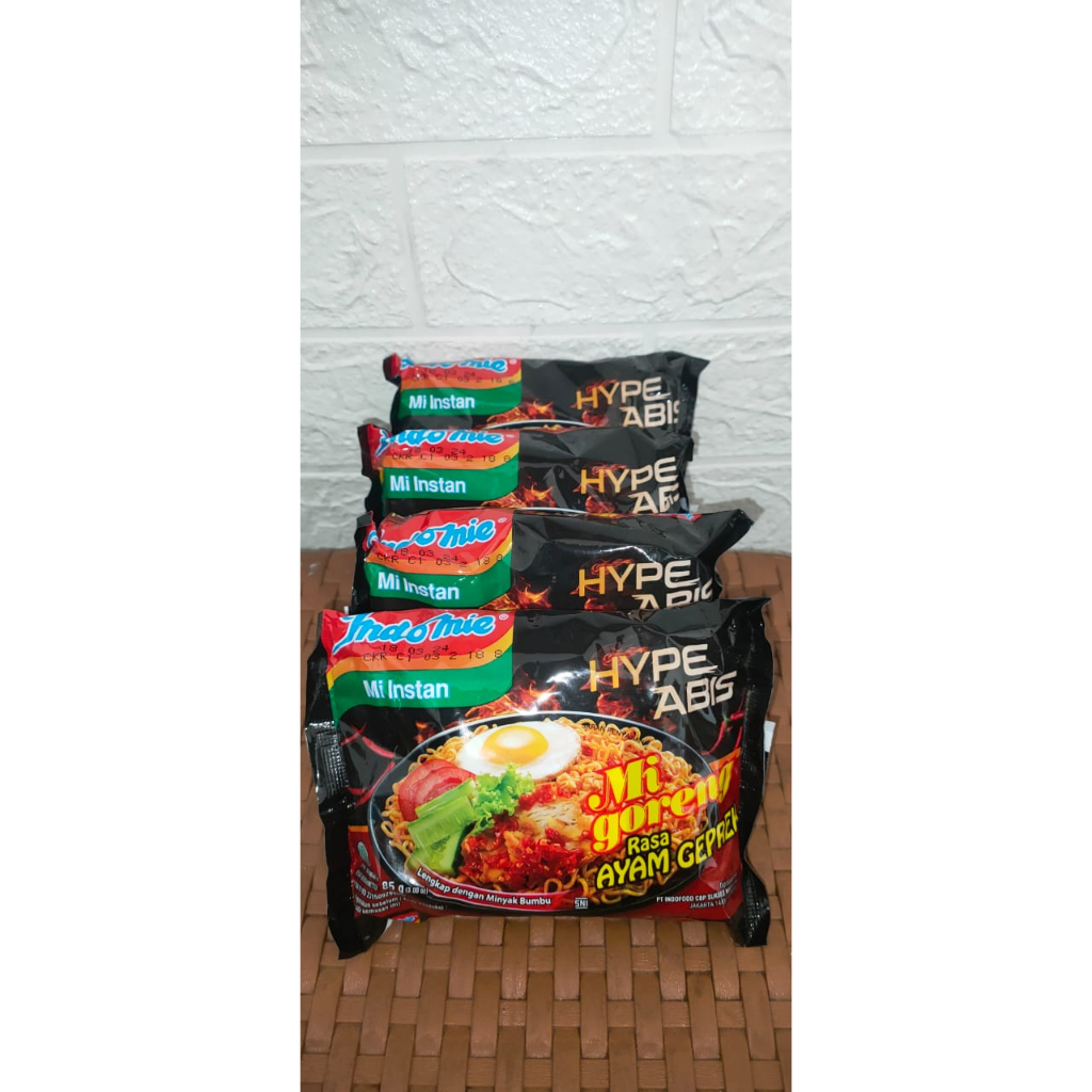 

Indomie goreng ayam geprek paket 5pcs