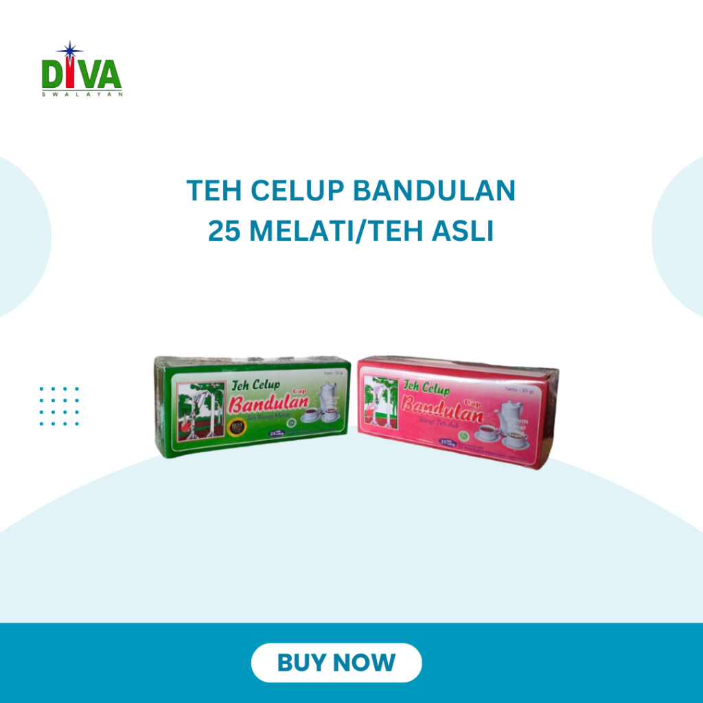 

Teh Celup Bandulan 25 Melati/Teh asli