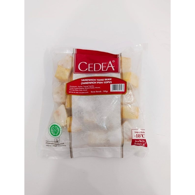 

Cedea Sandwich Tahu Ikan 500g