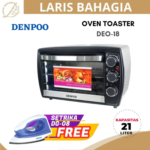 Denpoo Oven DEO 18 Kapasitas 21 Liter
