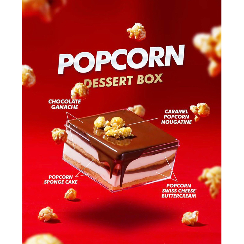 

Popcorn dessert box