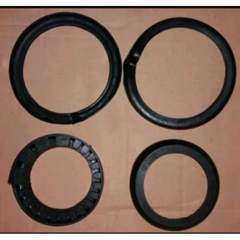 Karet Dudukan Per Kia Carens 2 Bagian Belakang 1 Set Tatakan Per