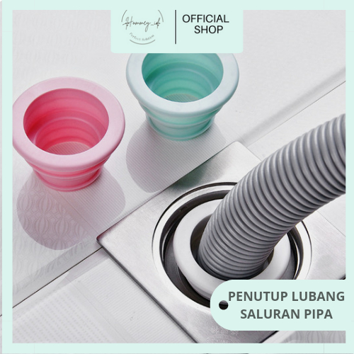 HOMMEY ID - PENUTUP LUBANG SALURAN PIPA | ALAT CORONG PENUTUP SALURAN PIPA PEMBUANGAN AIR WASTAFEL A