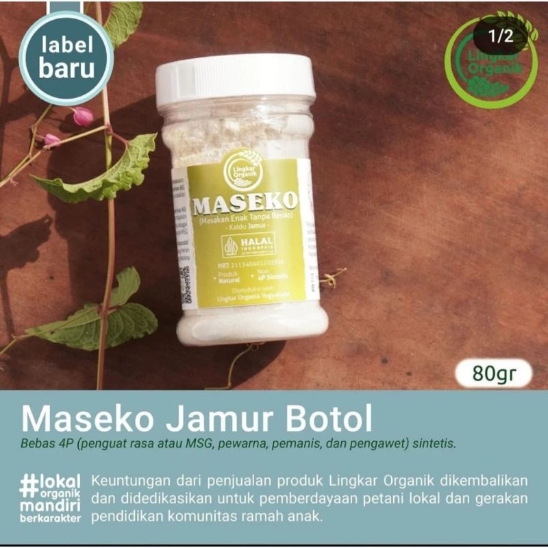 

Lingkar Organik Maseko Botol Kaldu Sapi, Ayam Kampung, dan Jamur