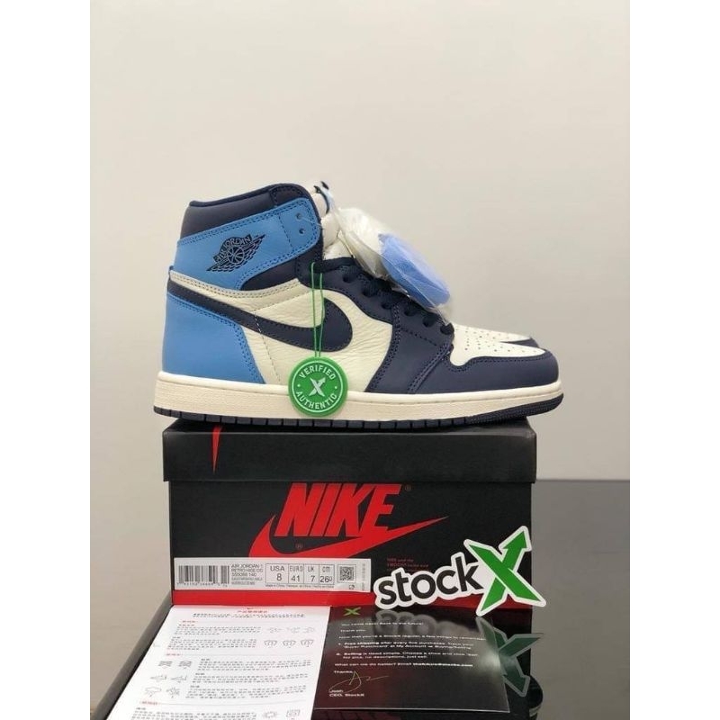 Air Jordan 1 Obsidian Blue Original Quality