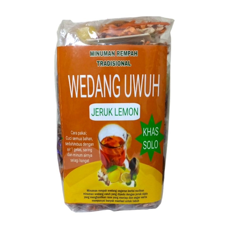 

Wedang Uwuh Jeruk Lemon Isi 10 Sachets