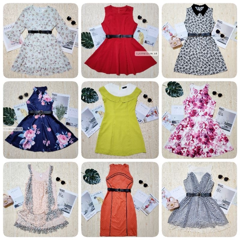 Dress wanita - dress murah - baju wanita murah - baju murah - baju bekas - baju second - baju prelov