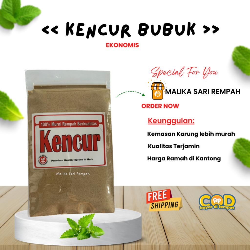 

Kencur Bubuk Ekonomis [ 50 gr]-MSR
