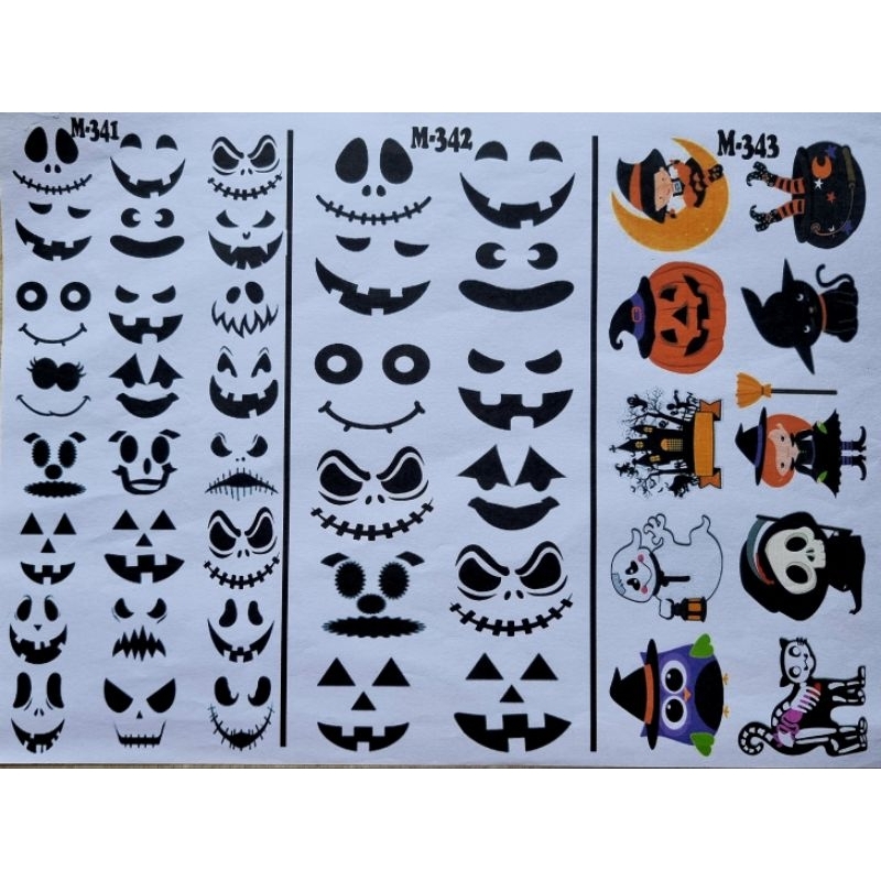 

halloween / hallowen / Edible Stamp / edible picture / stiker makanan