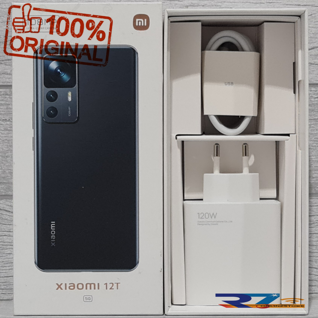 

BOX/DUS/KOTAK Xiaomi 12T (Ex.Original) CHARGER HYPER CHARGE 120w ORIGINAL