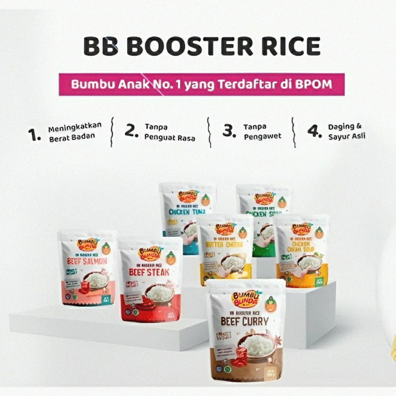 

WefeverrStore - Bumbu Bunda by Elia BB Booster Rice / Beras mpasi