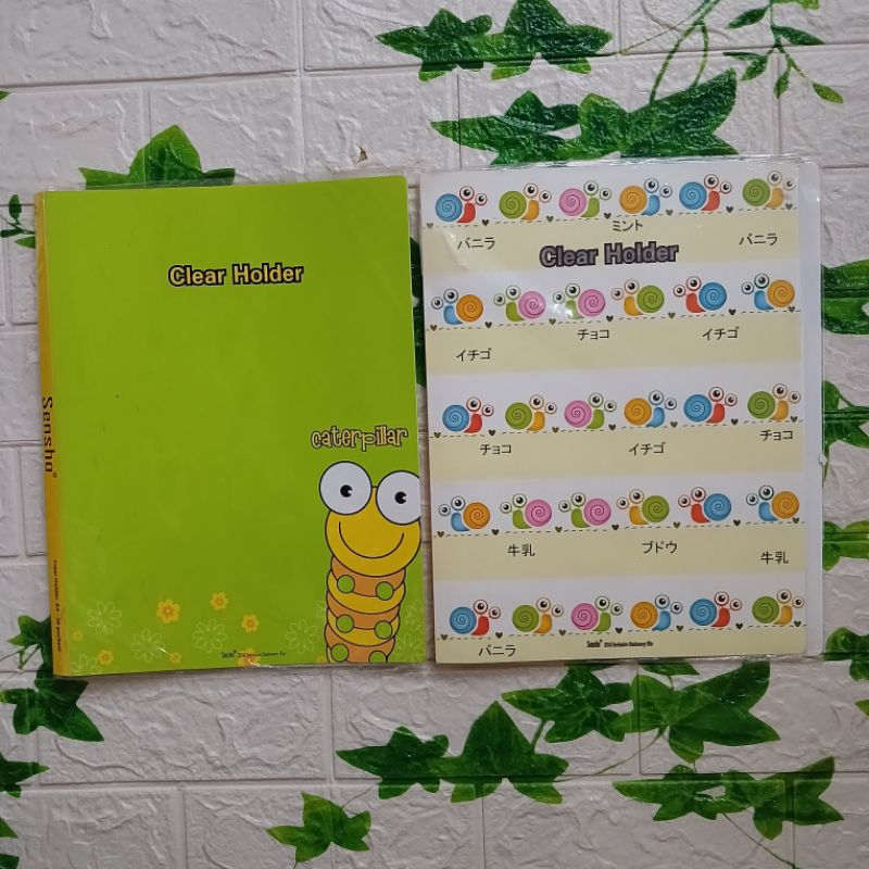 

SENSHO SCH 20 10002 Clear File Holder Ukuran A4 isi 20 Pockets