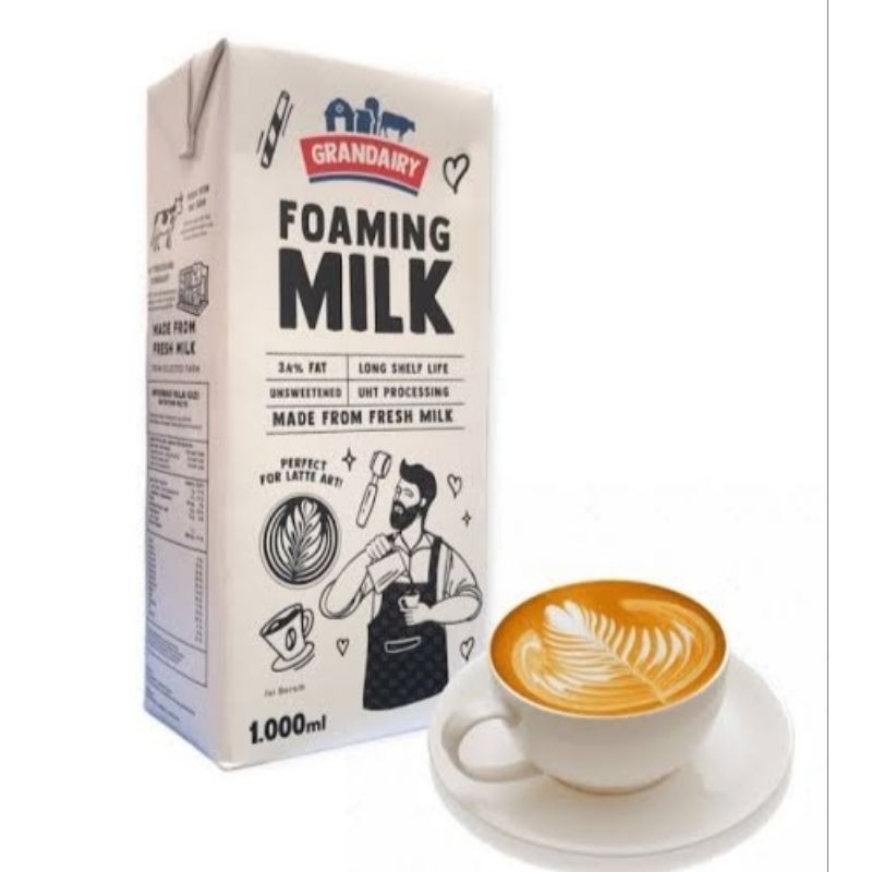 

UHT GRANDAIRY FOAMING MILK