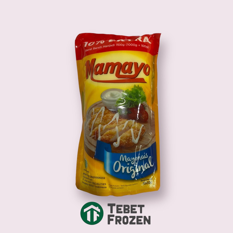 

MAMAYO MAYONAISE ORIGINAL 1KG - TEBET FROZEN