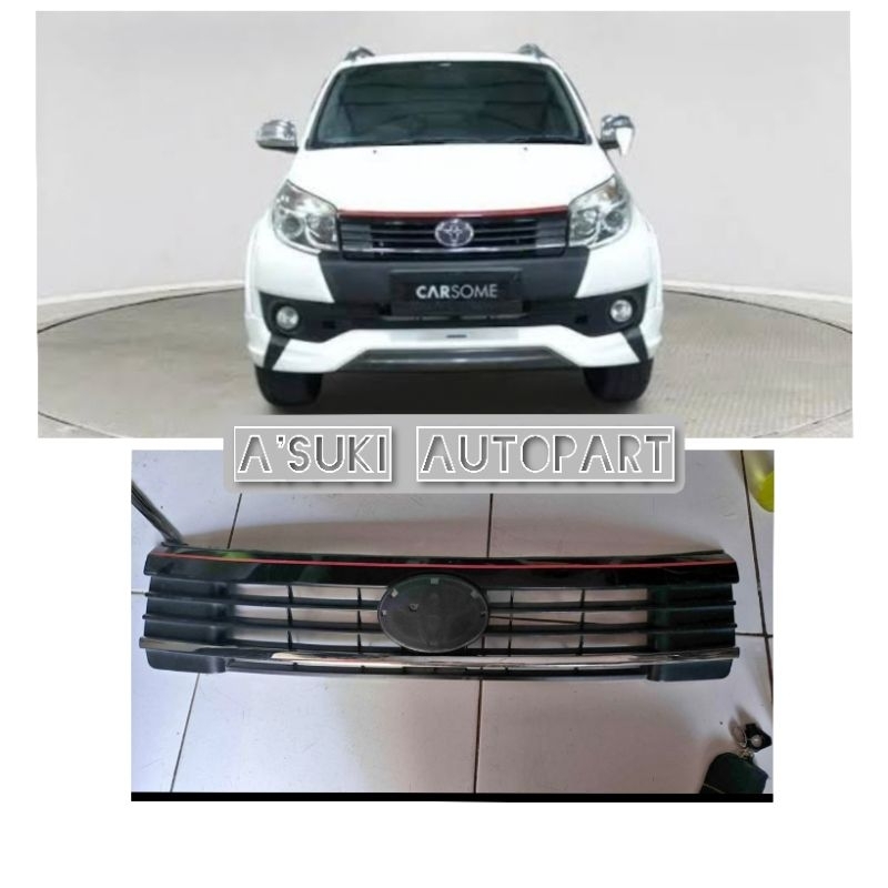 grill grille radiator terios rush 2016