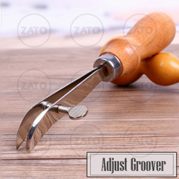 

Adjustable Creaser Groover leather tools perlengkapan kulit Limited