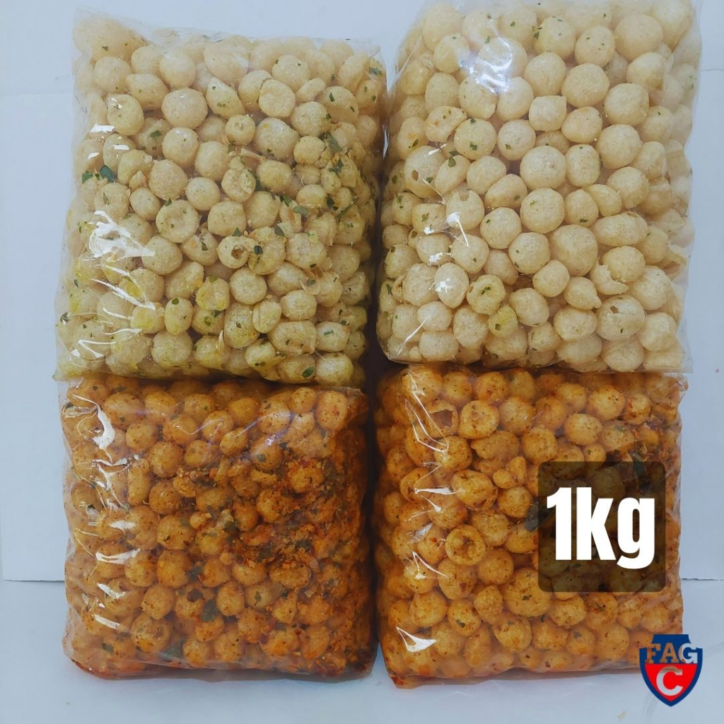 

Cimol kering Emplod Pedas Asin Endog lewo kemasan 1kg murah renyah pedas daun jeruk asin daun jeruk